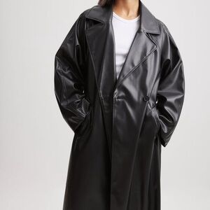 Naked Wardrobe Black Leather Jacket